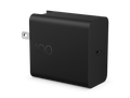 USB Charger 100W GaN Foldable Prong Single Port USB-C Wall Charger with 2m USB-C Cable